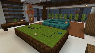 Screenshot of the Minecraft Bedrock Marketplace product Millionaire Winter Villa created by In Mine.