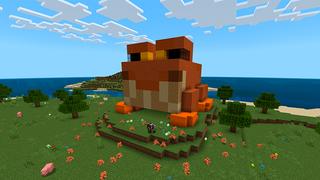 Screenshot of the Minecraft Bedrock Marketplace product Mob Houses created by In Mine.