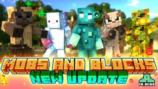 Thumbnail of the Minecraft Bedrock Marketplace product Mobs & Blocks: New Update created by In Mine.