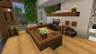 Screenshot of the Minecraft Bedrock Marketplace product Modern House - Plains created by In Mine.