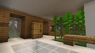 Screenshot of the Minecraft Bedrock Marketplace product Modern House - Plains created by In Mine.