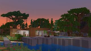 Screenshot of the Minecraft Bedrock Marketplace product Modern House - Plains created by In Mine.