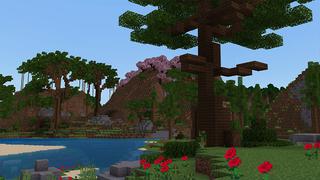 Screenshot of the Minecraft Bedrock Marketplace product Modern House - Plains created by In Mine.
