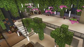 Screenshot of the Minecraft Bedrock Marketplace product Modern House - Savanna created by In Mine.