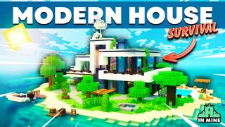 Thumbnail of the Minecraft Bedrock Marketplace product Modern House Survival created by In Mine.