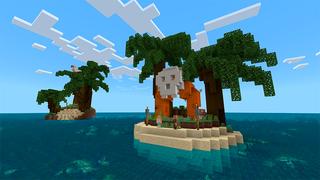 Screenshot of the Minecraft Bedrock Marketplace product Modern Houseboat Survival created by In Mine.