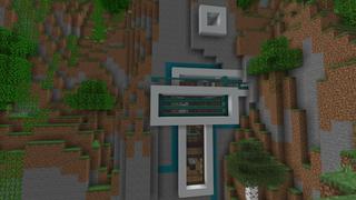 Screenshot of the Minecraft Bedrock Marketplace product Modern Mountain House created by In Mine.