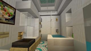 Screenshot of the Minecraft Bedrock Marketplace product Modern Mountain House created by In Mine.