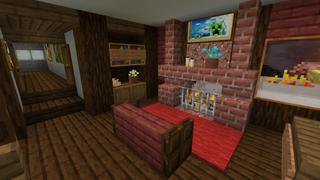 Screenshot of the Minecraft Bedrock Marketplace product Modern Mountain House created by In Mine.