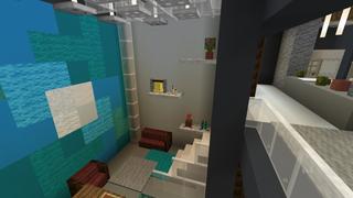 Screenshot of the Minecraft Bedrock Marketplace product Modern Mountain House created by In Mine.