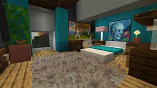 Screenshot of the Minecraft Bedrock Marketplace product Modern Mountain House created by In Mine.