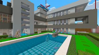 Screenshot of the Minecraft Bedrock Marketplace product Modern Private House created by In Mine.
