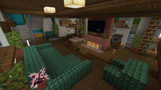 Screenshot of the Minecraft Bedrock Marketplace product Modern Tropical House created by In Mine.