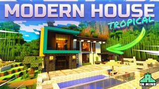 Thumbnail of the Minecraft Bedrock Marketplace product Modern Tropical House created by In Mine.