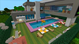 Screenshot of the Minecraft Bedrock Marketplace product Modern Zombie Bunker created by In Mine.
