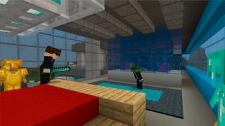 Screenshot of the Minecraft Bedrock Marketplace product Modern Zombie Bunker created by In Mine.