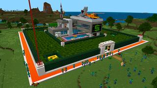 Screenshot of the Minecraft Bedrock Marketplace product Modern Zombie Bunker created by In Mine.