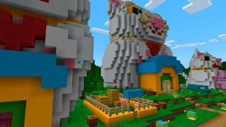 Screenshot of the Minecraft Bedrock Marketplace product Neko Village created by In Mine.