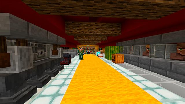Screenshot of the Minecraft Bedrock Marketplace product Ninja Base created by In Mine.