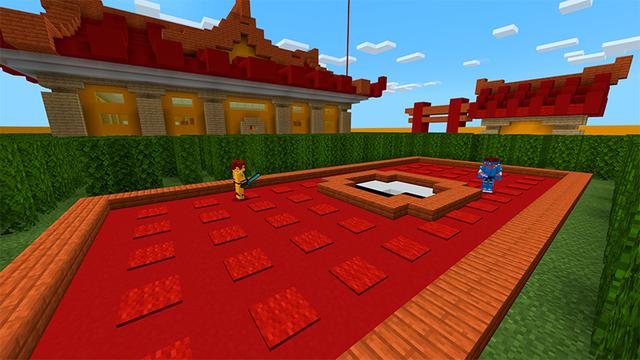 Screenshot of the Minecraft Bedrock Marketplace product Ninja Base created by In Mine.