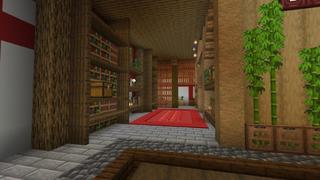 Screenshot of the Minecraft Bedrock Marketplace product Ninja Temple created by In Mine.