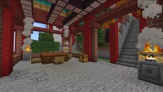 Screenshot of the Minecraft Bedrock Marketplace product Ninja Temple created by In Mine.