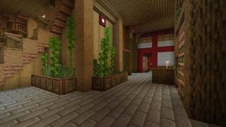 Screenshot of the Minecraft Bedrock Marketplace product Ninja Temple created by In Mine.