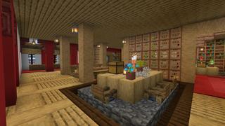 Screenshot of the Minecraft Bedrock Marketplace product Ninja Temple created by In Mine.