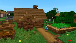 Screenshot of the Minecraft Bedrock Marketplace product Noob Pro God Houses created by In Mine.