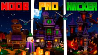 Thumbnail of the Minecraft Bedrock Marketplace product Noob Pro Hacker Witch House created by In Mine.