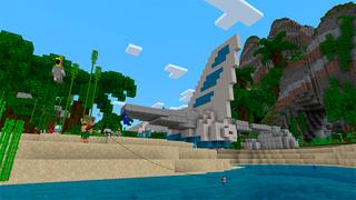 Screenshot of the Minecraft Bedrock Marketplace product Plane Crash created by In Mine.