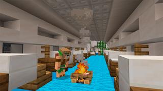 Screenshot of the Minecraft Bedrock Marketplace product Plane Crash created by In Mine.