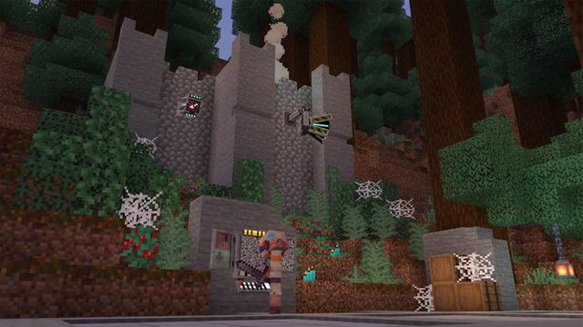 Screenshot of the Minecraft Bedrock Marketplace product Portal Chests created by In Mine.