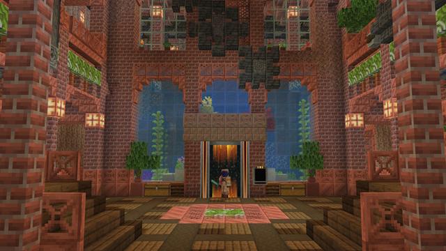 Screenshot of the Minecraft Bedrock Marketplace product Portal Chests created by In Mine.
