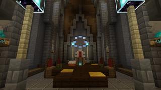 Screenshot of the Minecraft Bedrock Marketplace product River Castle created by In Mine.
