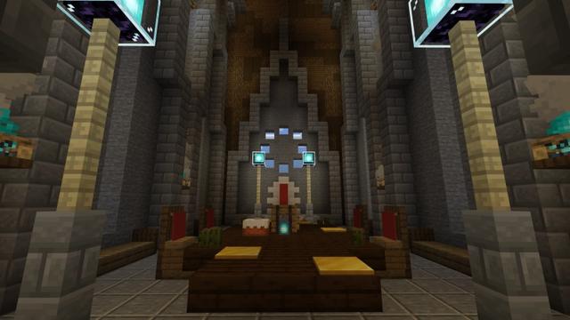 Screenshot of the Minecraft Bedrock Marketplace product River Castle created by In Mine.