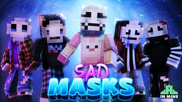 Thumbnail of the Minecraft Bedrock Marketplace product Sad Masks created by In Mine.