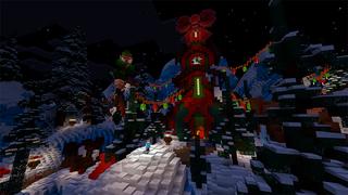 Screenshot of the Minecraft Bedrock Marketplace product Santa Lucky Island created by In Mine.