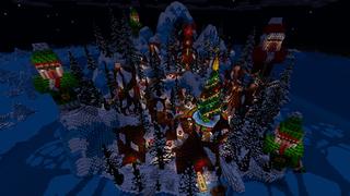 Screenshot of the Minecraft Bedrock Marketplace product Santa Lucky Island created by In Mine.