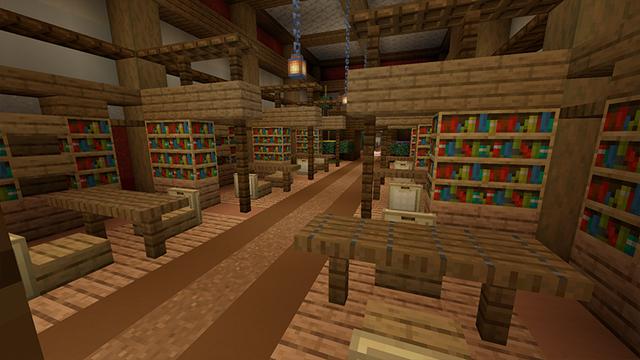 Screenshot of the Minecraft Bedrock Marketplace product Santa Secret Base created by In Mine.