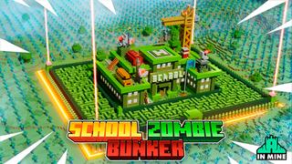 Thumbnail of the Minecraft Bedrock Marketplace product School Zombie Bunker created by In Mine.