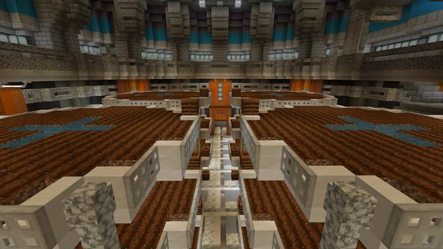 Screenshot of the Minecraft Bedrock Marketplace product Secret Base created by In Mine.