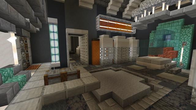 Screenshot of the Minecraft Bedrock Marketplace product Secret Base created by In Mine.