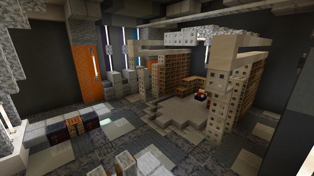 Screenshot of the Minecraft Bedrock Marketplace product Secret Base created by In Mine.