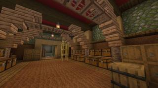 Screenshot of the Minecraft Bedrock Marketplace product Secret Witch Base created by In Mine.