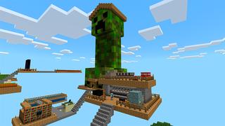 Screenshot of the Minecraft Bedrock Marketplace product Skyblock But All Is Done created by In Mine.