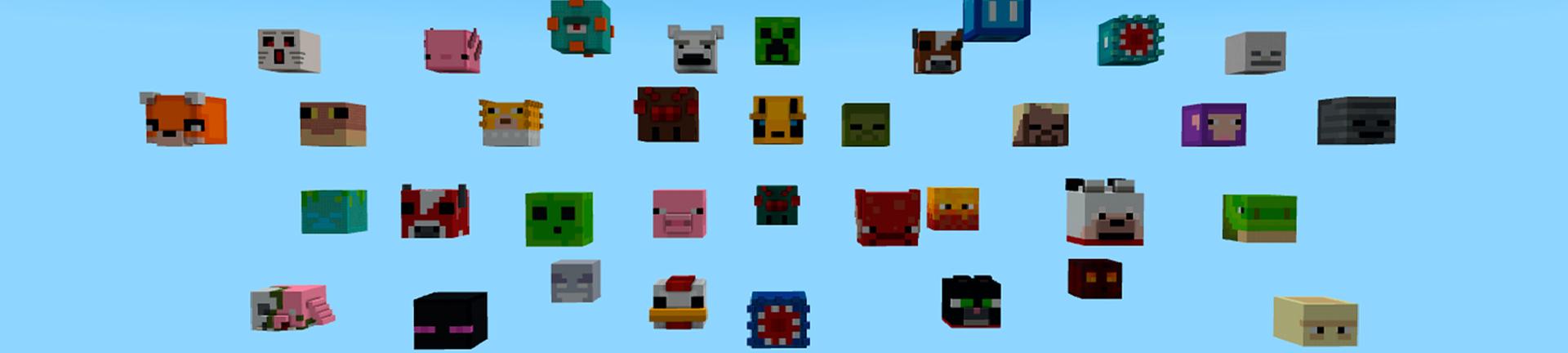 Panorama of the Minecraft Bedrock Marketplace product Skyblock Mob Spawners created by In Mine.