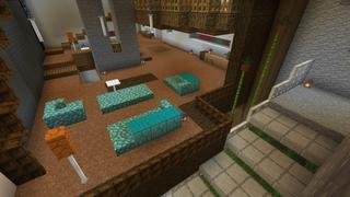 Screenshot of the Minecraft Bedrock Marketplace product Skyblock Modern Base created by In Mine.