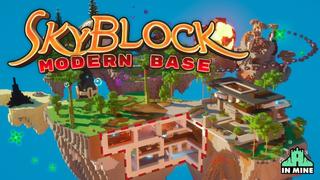 Thumbnail of the Minecraft Bedrock Marketplace product Skyblock Modern Base created by In Mine.