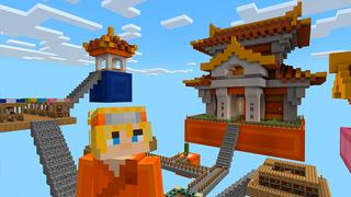 Screenshot of the Minecraft Bedrock Marketplace product Skyblock Ninja created by In Mine.